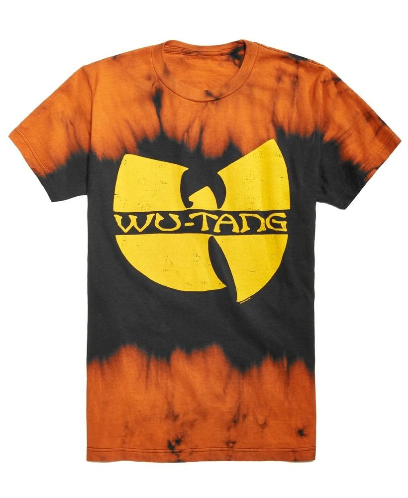 WU-TANG CLAN CLASSIC LOGO BLEACHED GZA-RZA-ODB T-Shirt NEW 100% Authentic Unisex T-Shirt XXXXL