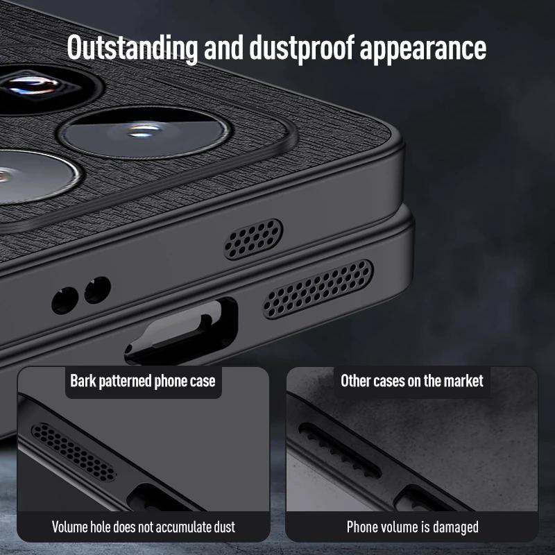 Luxury Tree Pattern Full Lens Silicone Protection Case For Xiaomi 15T Pro 14T/13T 15 Ultra 17 Pro Max Skin Feel Phone Soft Cover