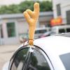 Christmas Car Reindeer Antlers & Nose Xmas Vehicle Costume Kit Elk Nose Horn
