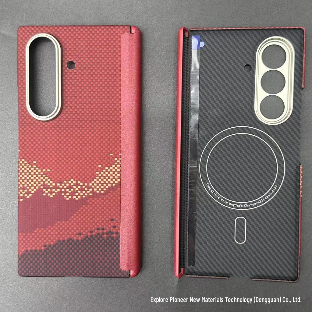 Samsung Galaxy Z Fold7 Kevlar Carbon Fiber Magnetic Ultra-Thin Drop-Proof Phone Case