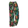 Women's Casual Fashion Women's Sports Home Christmas Pajama Pants Long Pants
