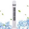 Bladeless Tower Fan Portable USB Desk Fan with Light for Home Bedroom  