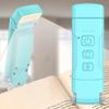 3 Colors Bookmark Night Light USB Rechargeable Read Lamp LED Reading Light  Bedside