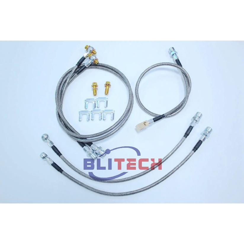 

Stainless Steel Brake Hose Kit 2001-2007 Silverado/Sierra 2500Hd 3500 Complete серебряный