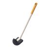 Wall Mounted Toilet Brush, Anti-Slip Handle Curved Soft Bristles Toilet Cleaner, Toilet Grooves Bathroom Brush for Deep Cleaning