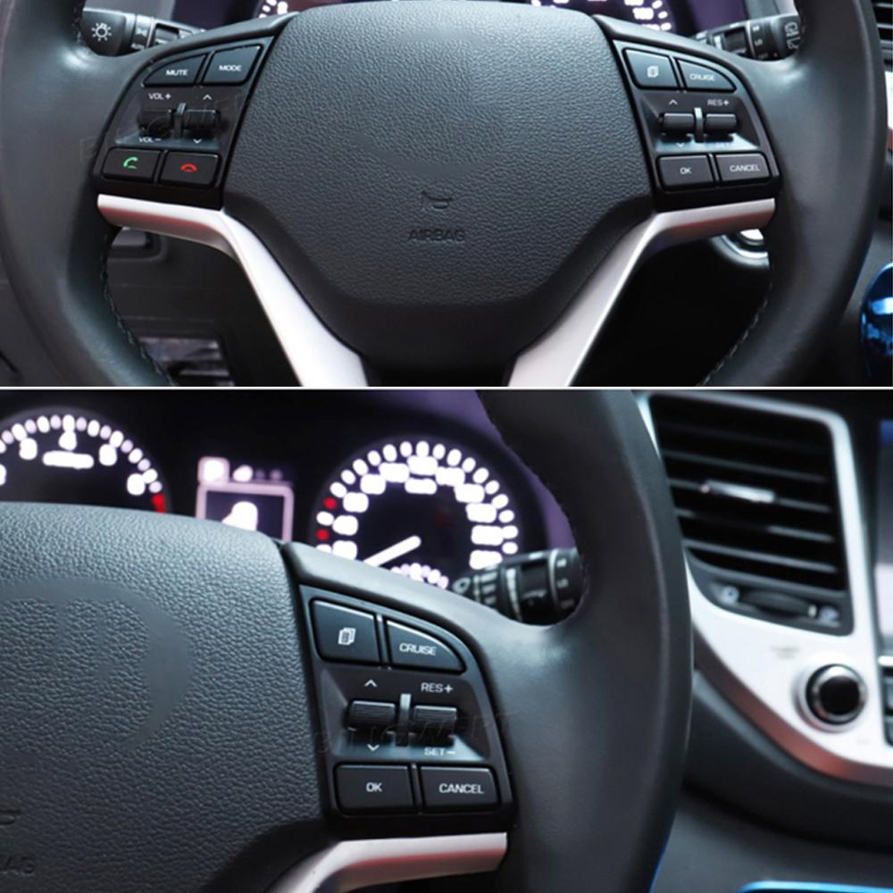 BINGWFPT For Hyundai Tucson IX35 2015-2019 1.6T/2.0 Steering Wheel Cruise Control Button Switch Button 96720D3200