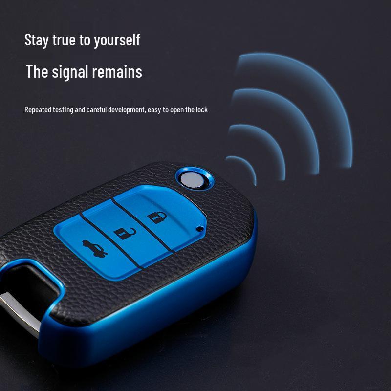 Honda Car Key Cover: For CR-V, Lingpai, Binzhi, XRV, Fit, Civic, Crown Road, Accord, Spirior Models