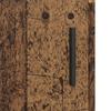 Reclaimed Wood Sideboard 69.5 x 34 x 90 cm Composite Wood and Iron