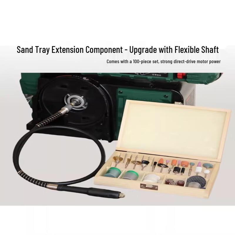Industrial Desktop Belt & Disc Sander CN plug (adapter included)