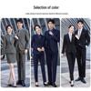 Unisex Stretch Non-Iron Single-Button Business Suit Set