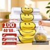 CIBO Smile Face Plastic Food Bags