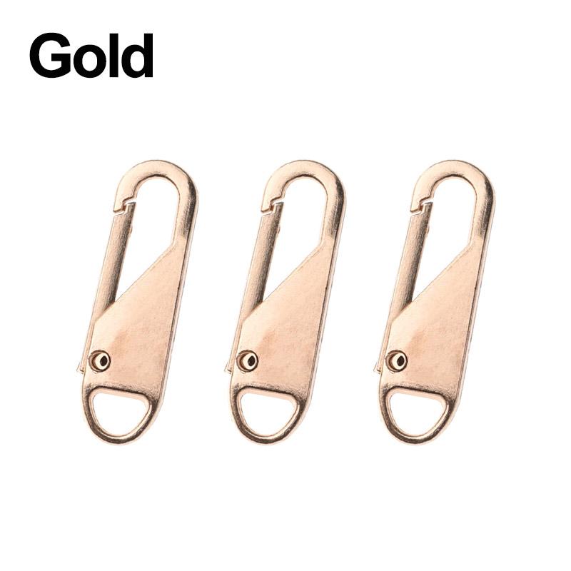 Replacement Metal Zippers Slider Puller Instant Repair Zipper Head Kit Travel Bag Suitcase Zipper Pull Tab DIY Sewing Supplies