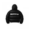 Winter Couple Streetwear Hooded Reversible Print Jacket Loose Fit Teens