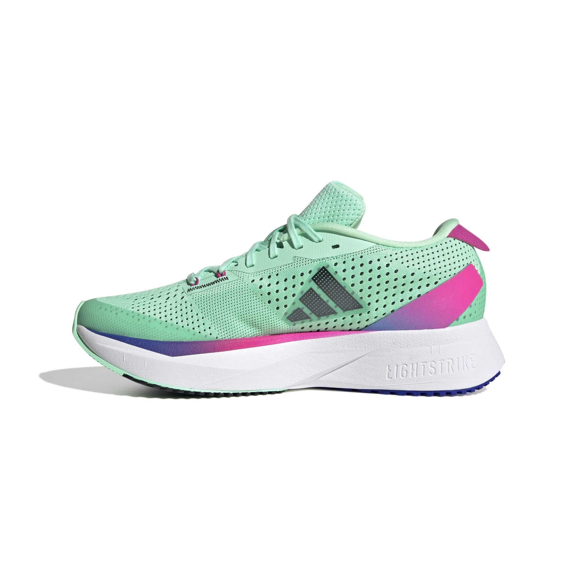 

Adidas ADIZERO SL W, Pulse Mint/Zero Metallic/Lucid Fuchsia, Size 23.0cm