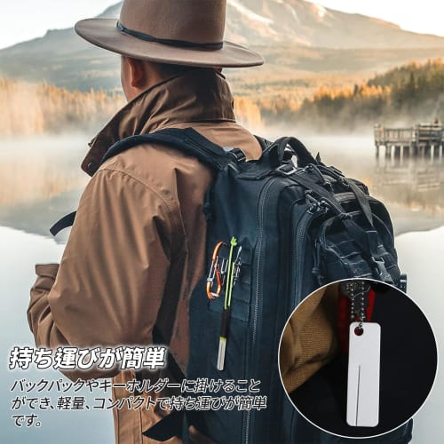 MAEXUS Hook Sharpener with Diamond File (Set of 2) - Double-Sided Diamond Sharpener, Portable and Reusable, Perfect for Fishing Hooks and Fishing Supp