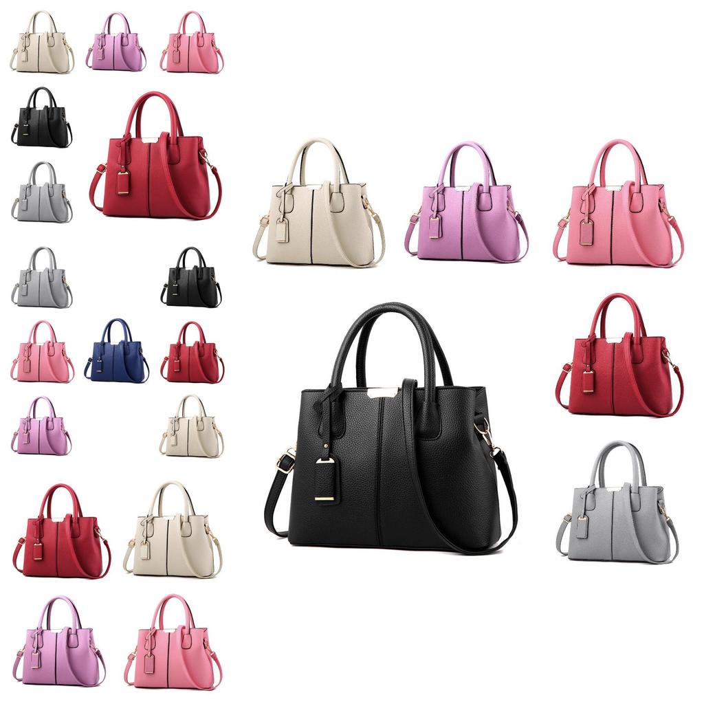 Europäischer und amerikanischer Stil 2023 Neue Mode Litschi-Muster Damenhandtasche