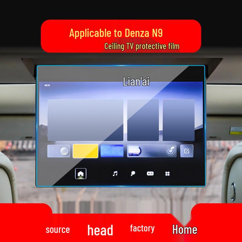 Denza N7 Navigatie & N8 Display Scherm Beschermende Gehard Glas Folie - Auto Interieur Accessoires