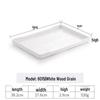 Rectangular Plastic Serving Tray for Hotels