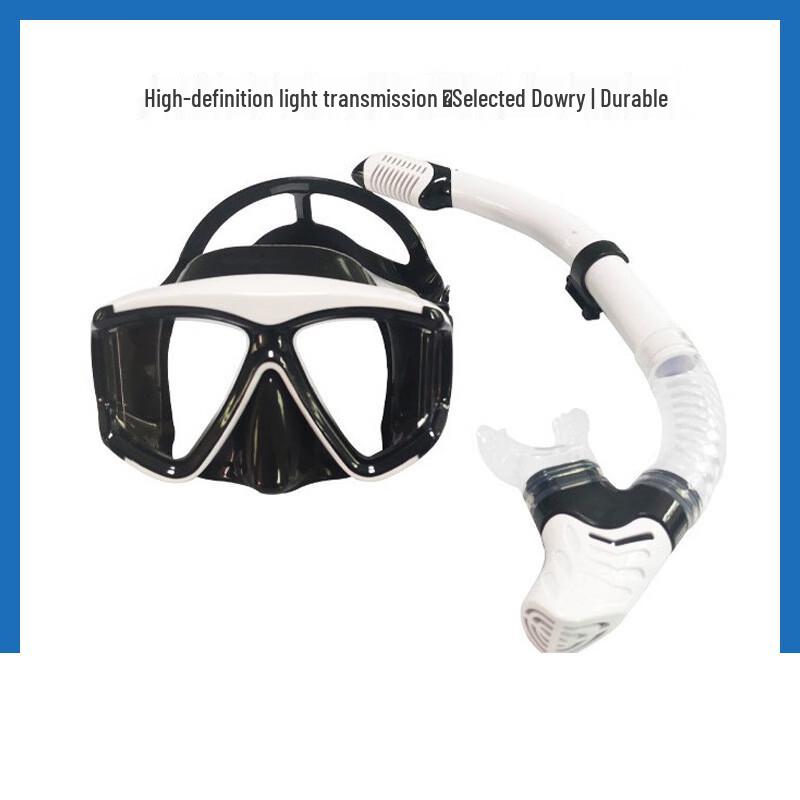 WEZHO Anti-Fog Snorkel Mask Set