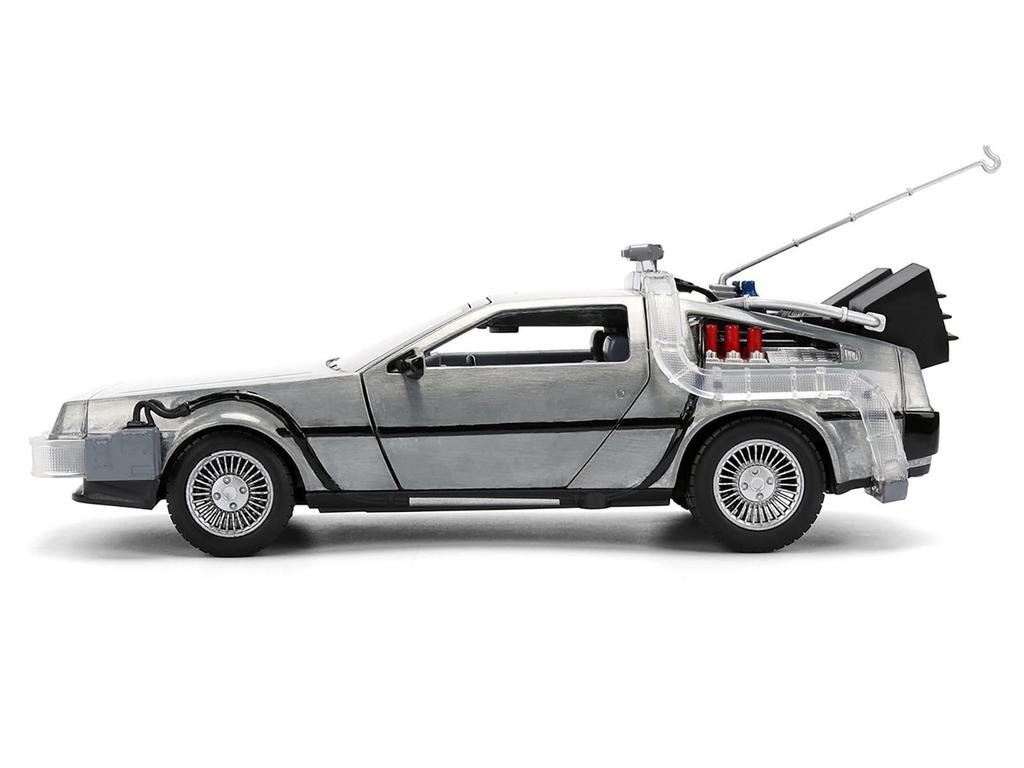 JADA TOYS Maßstab Zurück in die Zukunft 40. Jubiläum DeLorean Zeitmaschine LKW Paket Hollywood Rides 1/24 [Gebraucht]