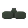 Multifunction Leather Sunglasses Card Holder Car Sun Visor Glasses Mount Hanger