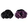 Hair Clip Headwear Female Ponytail Clip Hairgrips Cover Net Floral Spring Clip Korean Bun Snood
