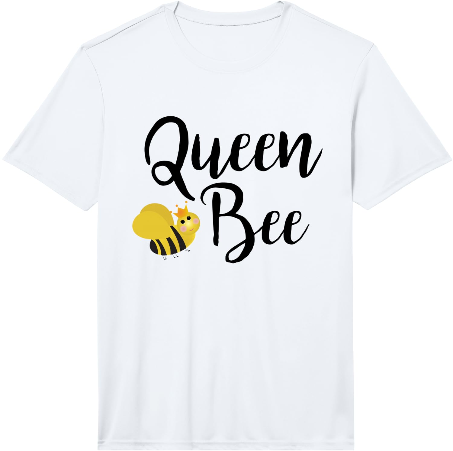 Queen Bee Fun Beehive Cute Beekeeping Gift Performance Unisex T-Shirt XXL