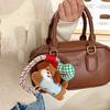 Soft Bear Plush Doll Keychain Collection Plushies Doll Cute Animal Plush Keychain Ins Dog Plush Keyring Pendant