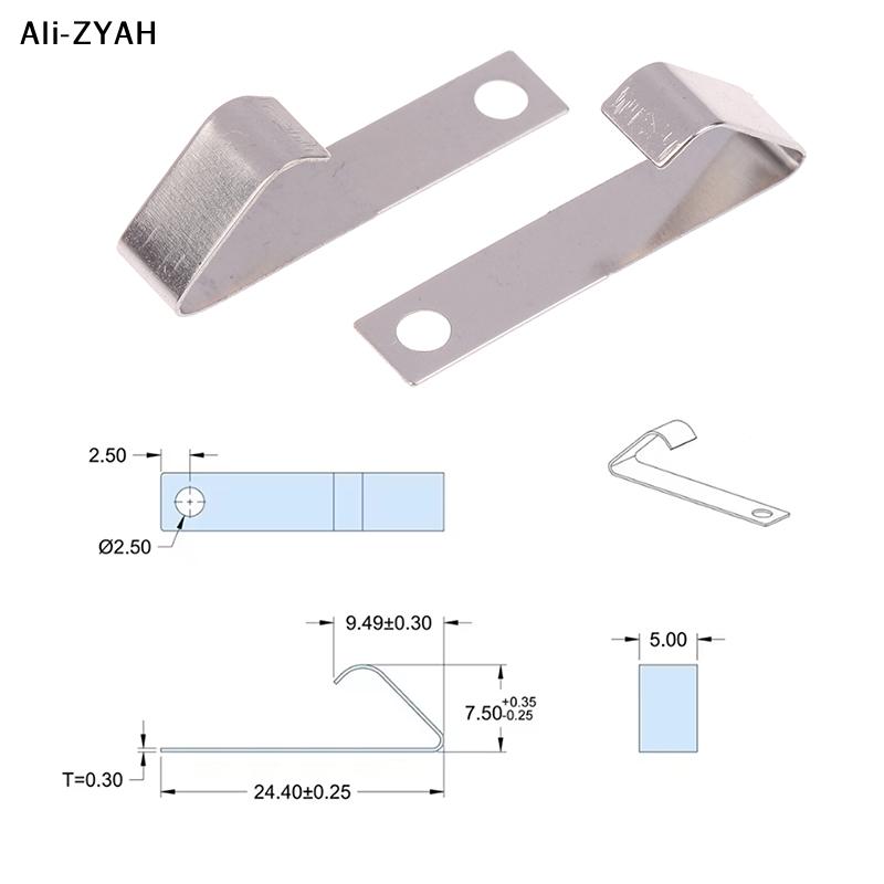 5/10Pcs Metal 9V Battery Spring Contact BC-5232-NI AA Battery Negative Piece Accessories