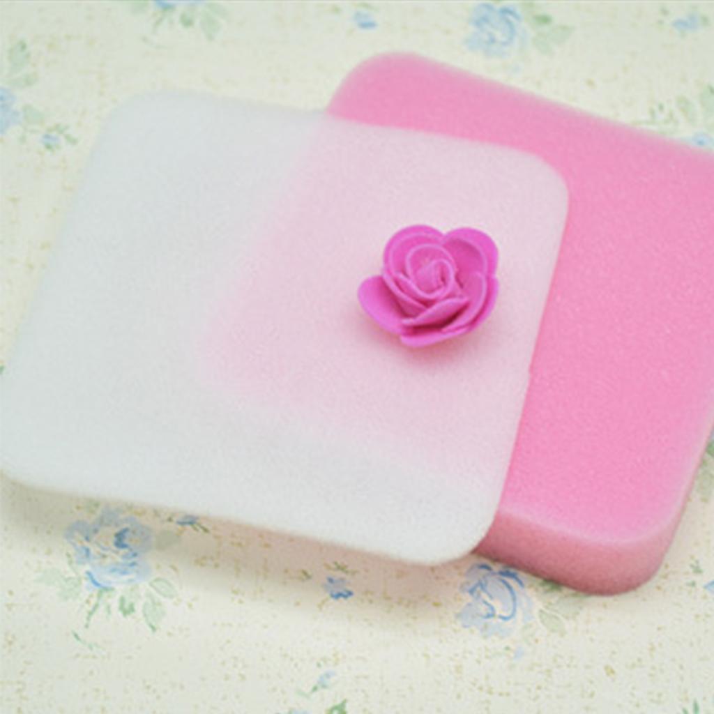 Fondant Foam Pads Sponge Gum Paste Cakes Decorating Flower Model Sponge Cake Foam Pads Flower Modelling Gifts for Friend