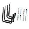 Set of Garage Storage Tools Organiser with Screws Hanger Heavy Duty Utility Hooks for