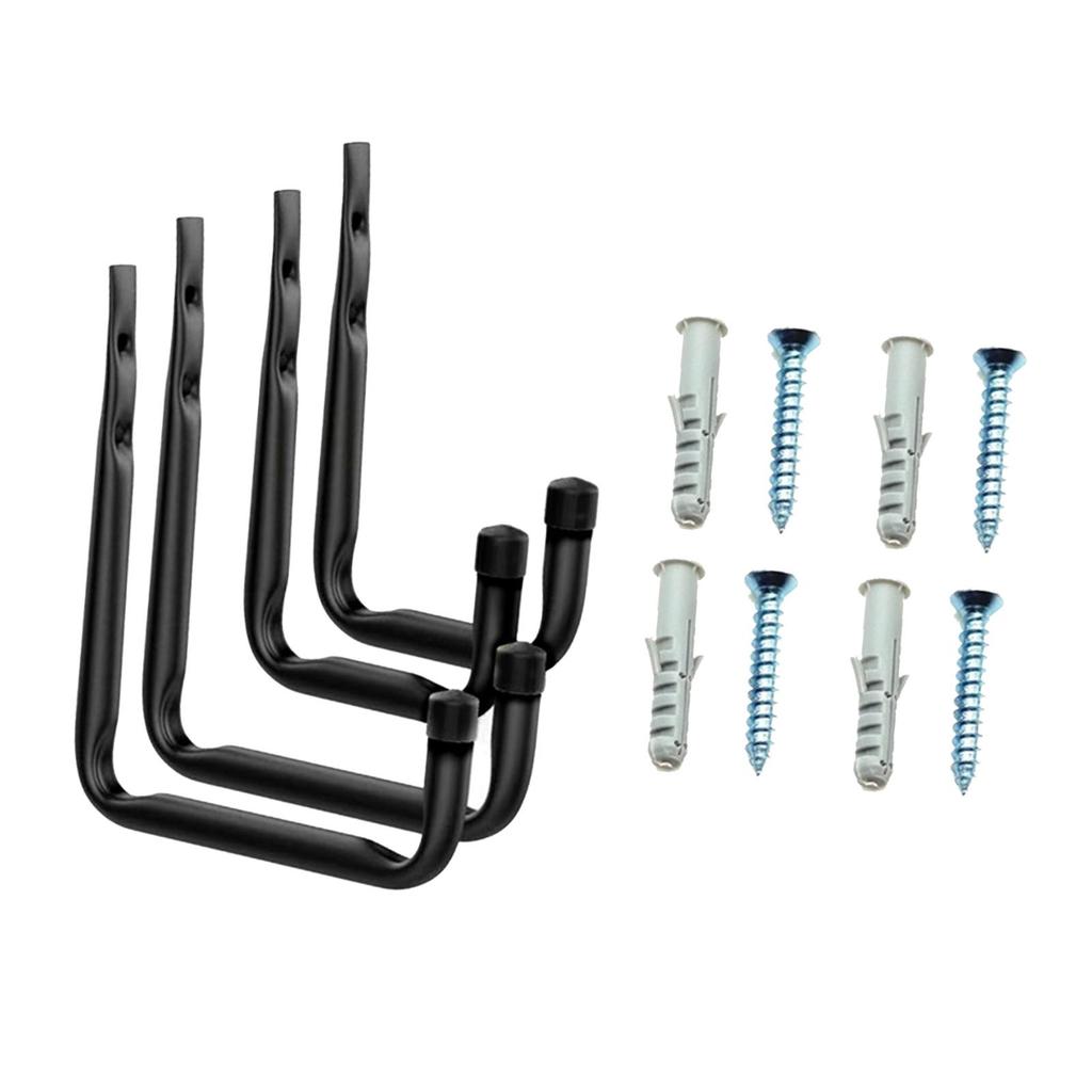 Set of Garage Storage Tools Organiser with Screws Hanger Heavy Duty Utility Hooks for