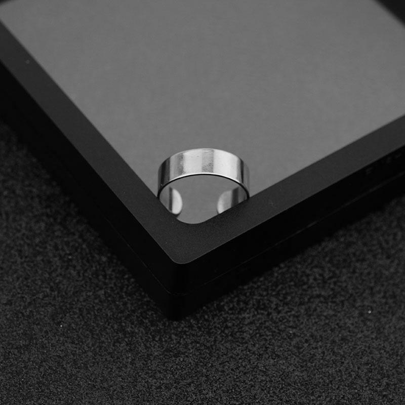 

Широкий диско-браслет из нержавеющей стали для мальчиков и девочек Adjustable opening