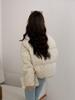 Sweet Little Floral Stand-up Collar Down Jacket Women's 2025 New Loose Bread Jacket Short Jacket