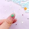 30pcs Resin 8*12mm Colorful 3D Mini Tortoise Flat back Rhinestone Scrapbook DIY Wedding Applique Decor Craft Jewelry Accessories