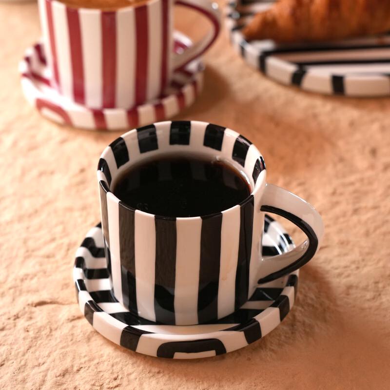

OLOEY Ceramic Coffee Cup and Saucer Set