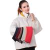 With Zipper Detachable False Collar Washable Rib False Collar Neck Scarf Shawl Wrap  Down Jacket