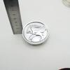 4pcs 60mm Car Logo Emblem Wheel Centre Hub Cap Decorative Badge Cover Silver 92082400 For GM HOLDEN VX SS VT