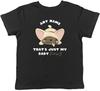 Camiseta Personalizada para Crianças com Desenho de Pug Dawg Meninos Meninas Presente