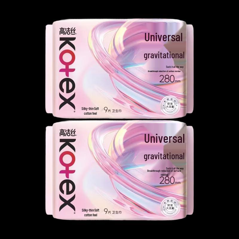 

Kotex Gravity Series Sanitary Napkins