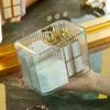 Acrylic Swabs Cosmetic Organizer Storage Box Desktop Dust-Proof Makeup Removal Cotton Lipstick Cosmetics Organization Holder