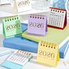 INS Mini 2026 Calendar Double Coil Portable Desk Calendar Calendar Ornaments New Year Gifts