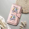 Cute Cartoon Duck Print Long Wallet Fashion Multi Card Holder Purse