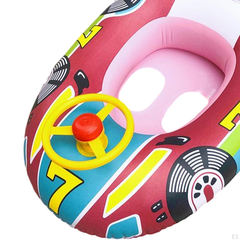 Swimming Float Seat Bathtub Inflatable for Holidays Summer Kids