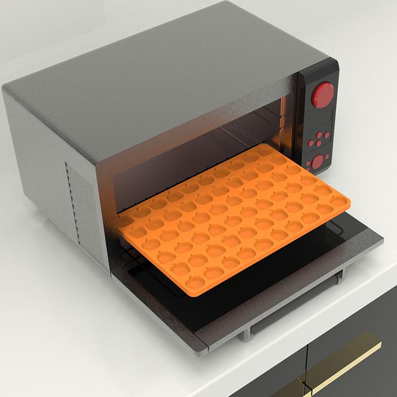 Silicone mold for Christmas candy chocolate mold high temperature resistant freeze-drying dog food biscuit wax block mold