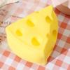 Kids Adults Squeeze Cheese Stress Toy Food Shape Slow Rising Fidget Soft Rebound Sensory Toy Sensory Anti-Stress Gift 9x7x5cm