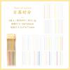 6pcs/lot Kawaii Stationery Stickers Color Card Fundamentals Diary Planner Decorative Sticker Scrapbooking Journal DIY Craft