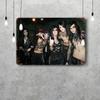 Poster Decorativo Black Veil Brides Segno di Latta Vintage Segno Metallico Placca Decorativa per Pub Bar Man Cave Club Decorazione Murale
