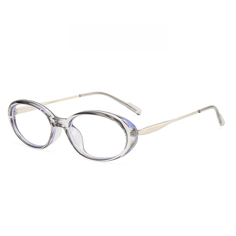 Fashion Women Popular Myopia Glasses High Quality Oval Frame Comfortable Near Sight Eyewear Anti Blue Light Minus Sight Glasses