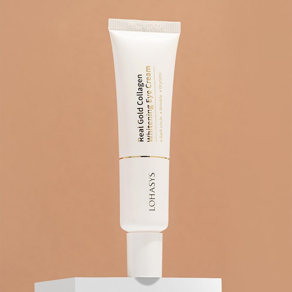 Lohasis Real Gold Collagen Whitening Eye Cream 30g X 2